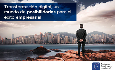 Transformación digital, un mundo de posibilidades para el éxito empresarial.
